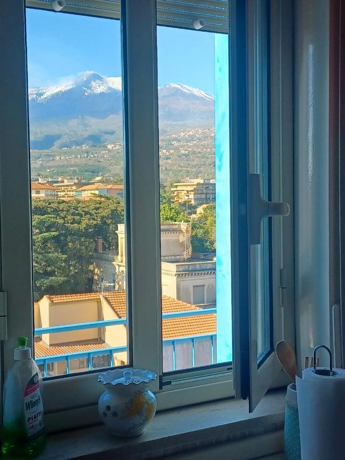 شقة Casa Donna Rosaria Tra Etna E Taormina ريبوسْتو المظهر الخارجي الصورة